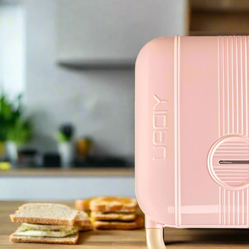 Machine à panini - MiniCuisto™ - Rose - TSEN Accessoires de Cuisine
