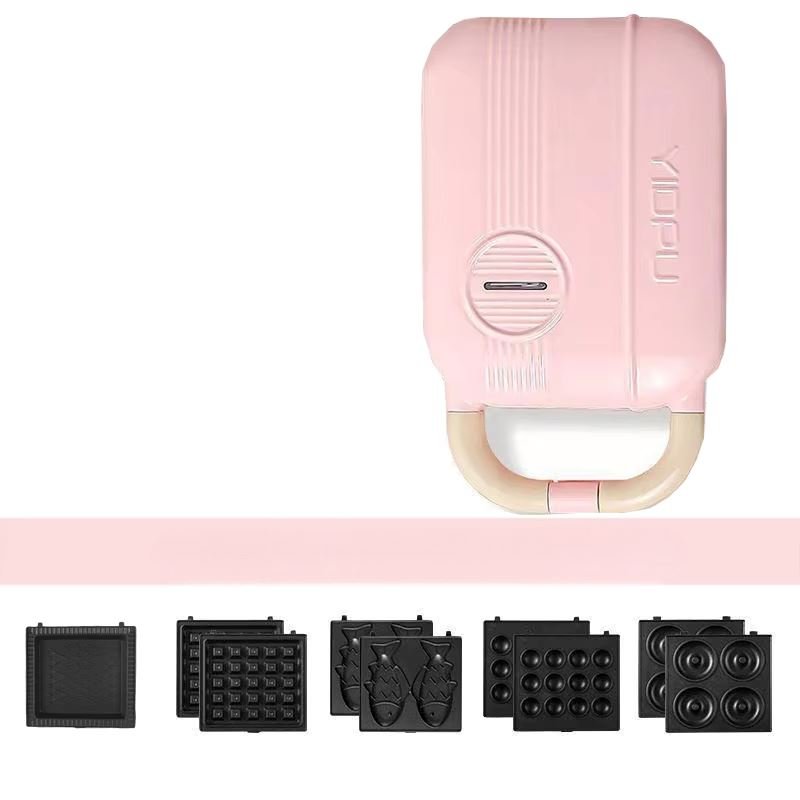 Machine à panini - MiniCuisto™ - Rose - TSEN Accessoires de Cuisine