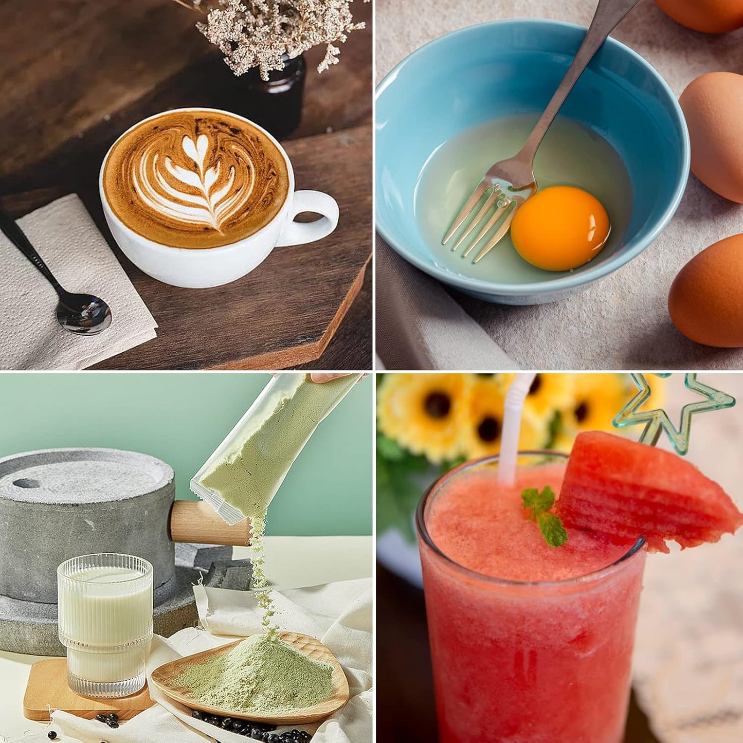 Mousseur à Lait - FoamMaster™ - Rose - TSEN Accessoires de Cuisine