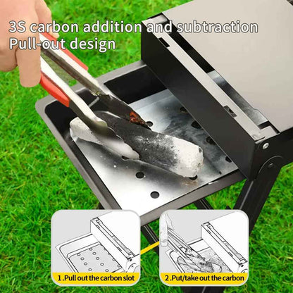 barbecue a charbon sur pied/OutGrill - TSEN Accessoires de Cuisine