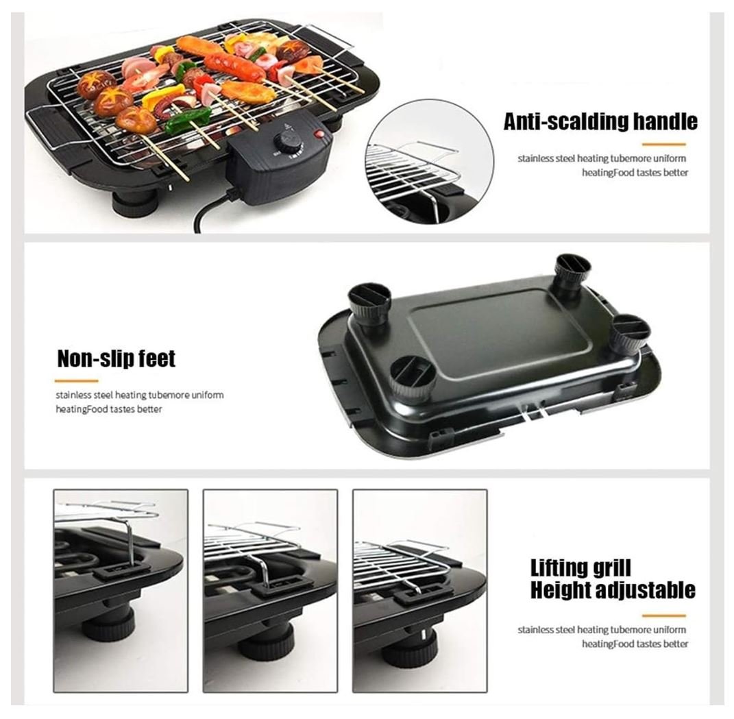 Barbecue électrique sans fumée | TechGrill - TSEN Accessoires de Cuisine