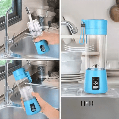 Blender Portable - MiniPortablePress™ - Bleu - TSEN Accessoires de Cuisine