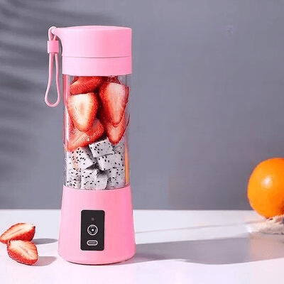 Blender Portable - MiniPortablePress™ - Rose - TSEN Accessoires de Cuisine
