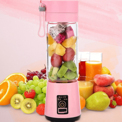 Blender Portable - MiniPortablePress™ - Rose - TSEN Accessoires de Cuisine