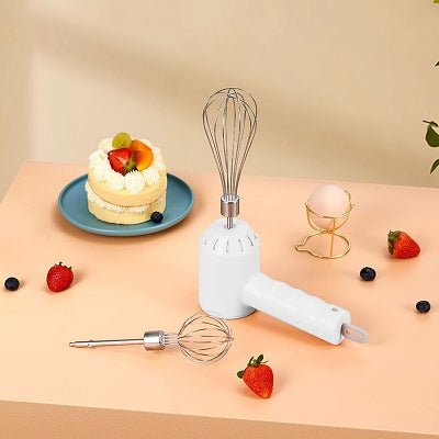 FOUET ELECTRIQUE - ElectricFoodMixer™ - Blanc - TSEN Accessoires de Cuisine