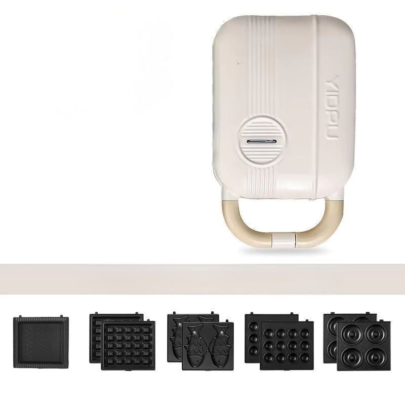 Machine à panini - MiniCuisto™ - Blanc - TSEN Accessoires de Cuisine