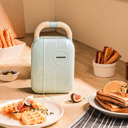Machine à panini - MiniCuisto™ - Blanc - TSEN Accessoires de Cuisine