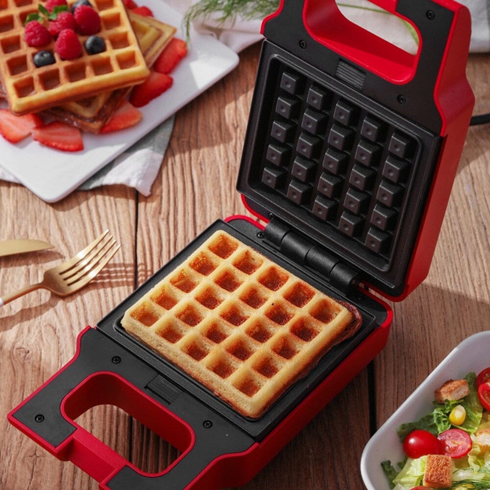 Machine à panini - MiniCuisto™ - Rouge - TSEN Accessoires de Cuisine