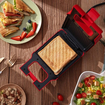 Machine à panini - MiniCuisto™ - Rouge - TSEN Accessoires de Cuisine