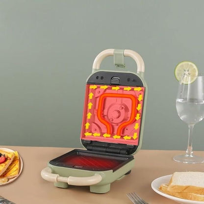 Machine à panini - MiniCuisto™ - Vert - TSEN Accessoires de Cuisine