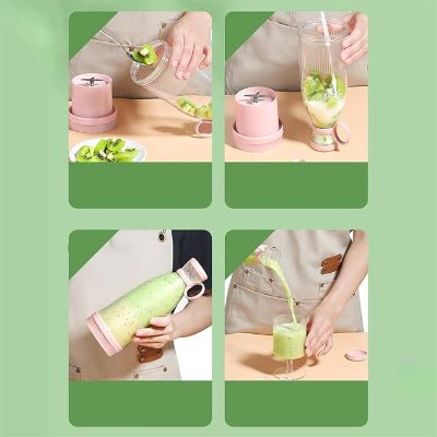 Mixeur Portable - Blend & Go™ - Rose - TSEN Accessoires de Cuisine